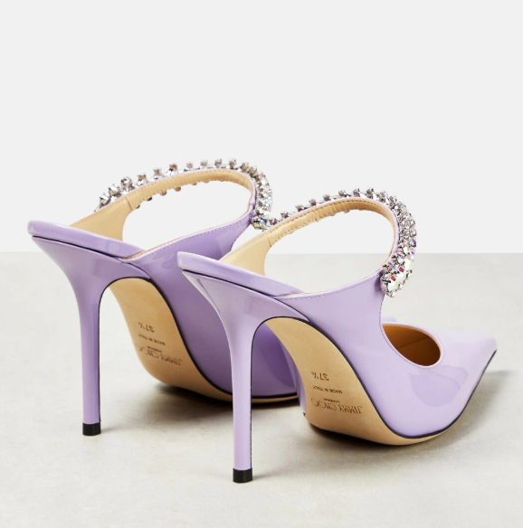 Jimmy Choo Bing Purple Pumps