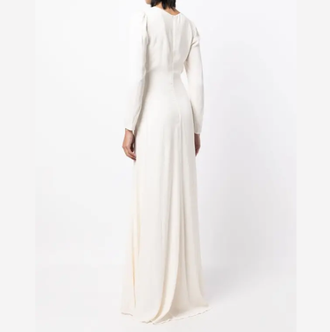 Reformation Gatsby Ivory Dress