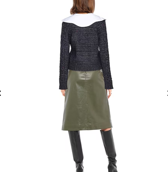 Ganni Navy Sky Cardigan