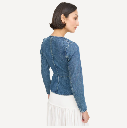 Self Portrait Denim Top