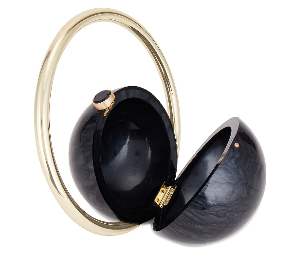 Cult Gaia Mina Top Handle Bag Black