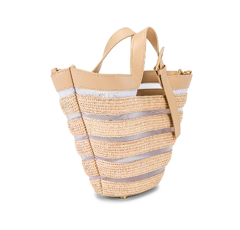 Cult Gaia Laszlo Mini Crossbody Tan