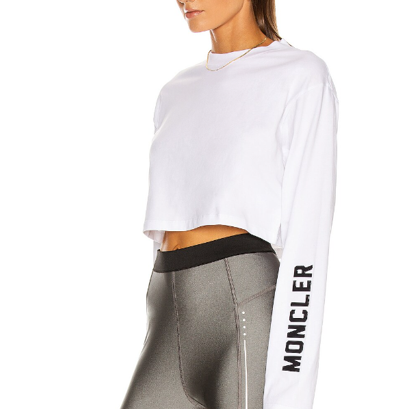 Moncler Cropped Tee