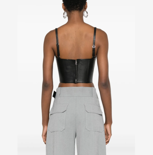 Alexander McQueen Leather Bralette