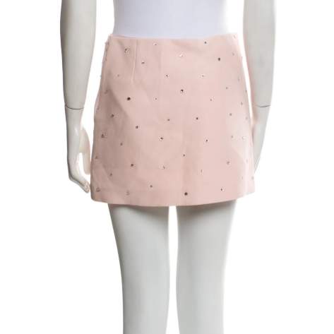 Matching Miu Miu Pink Mini Skirt