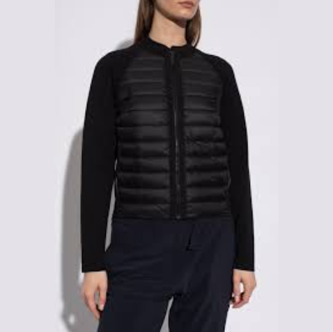 Canada Goose Women’s Hybridge Knit Packable Jacket Black Label