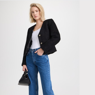 Anine Bing Anitta Black Jacket