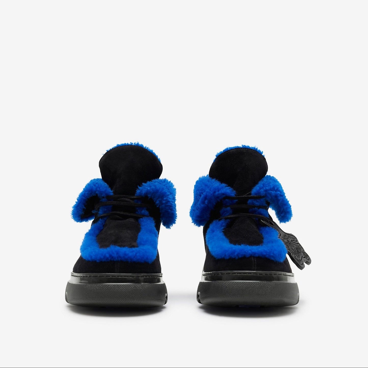 Burberry Men's Creeper Suede Shearling Chukka Boots