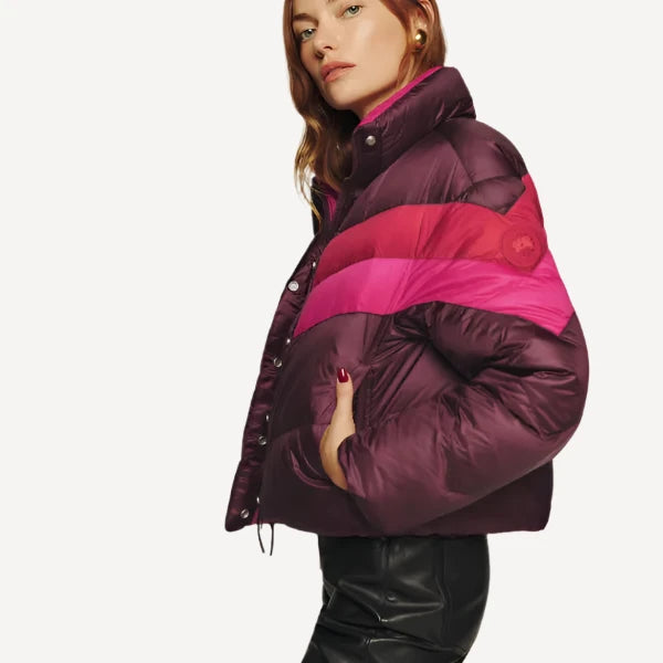 Canada Goose X Reformation Mila Puffer Jacket Reversible