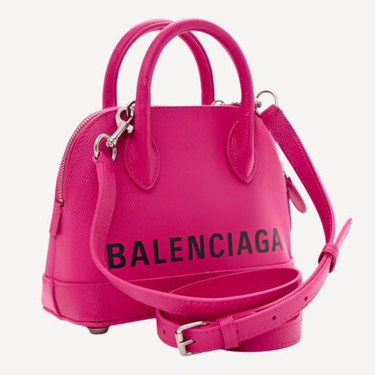 Balenciaga XXS Ville Top Handle Bag Pink