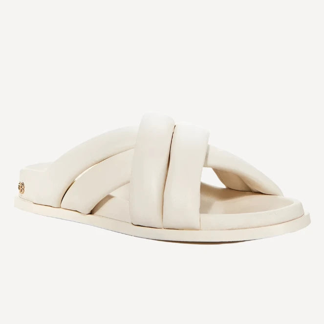 Anine Bing Lizzie Slides Ivory
