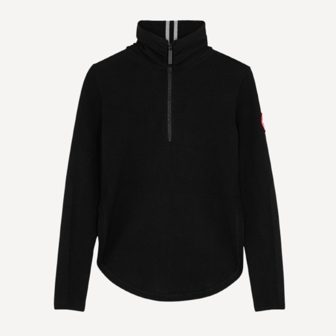 Canada Goose Women’s Fairhaven 1/2 Zip Black
