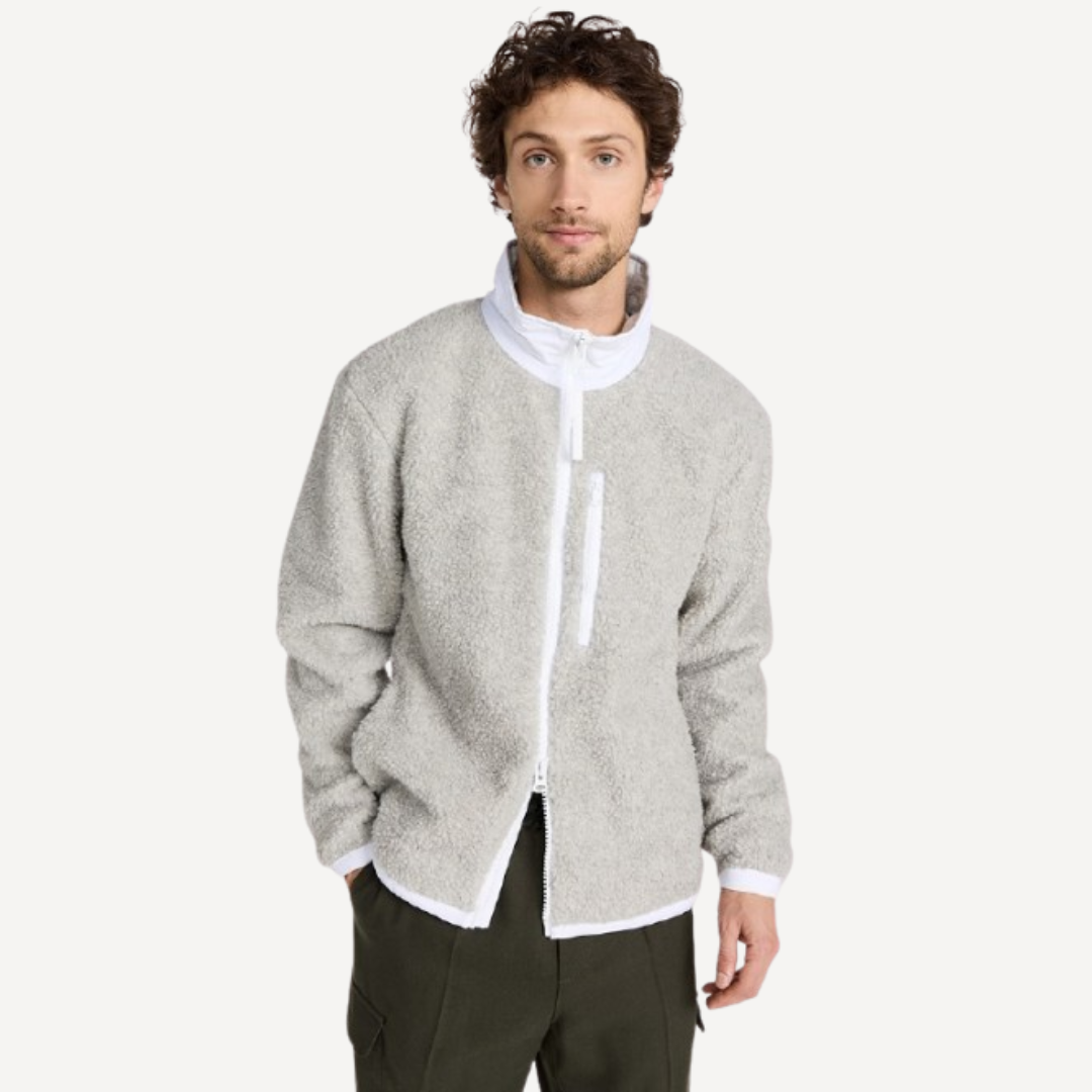 Canada Goose Men’s Kelowna Fleece Jacket Greige