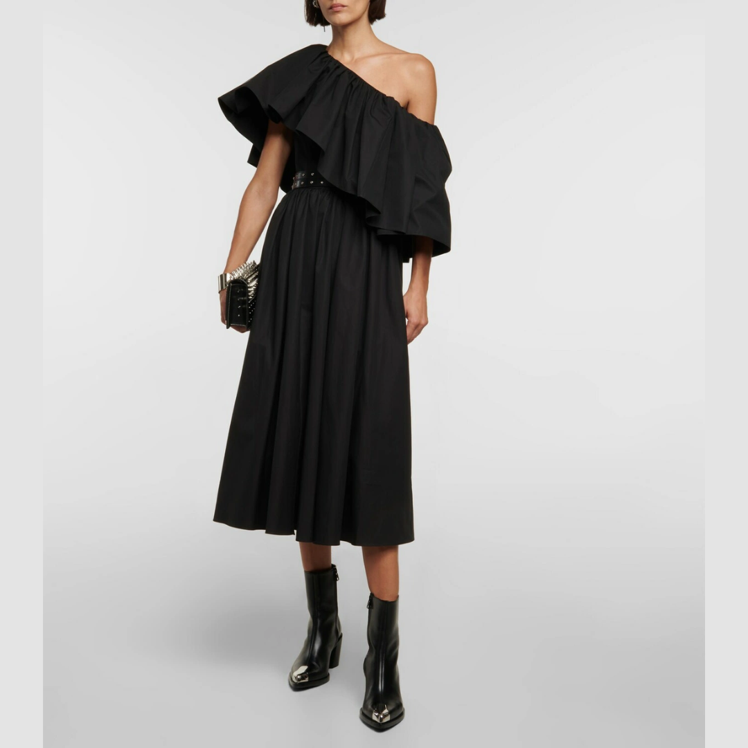 Alexander McQueen Organic Heavy Popeline Dress