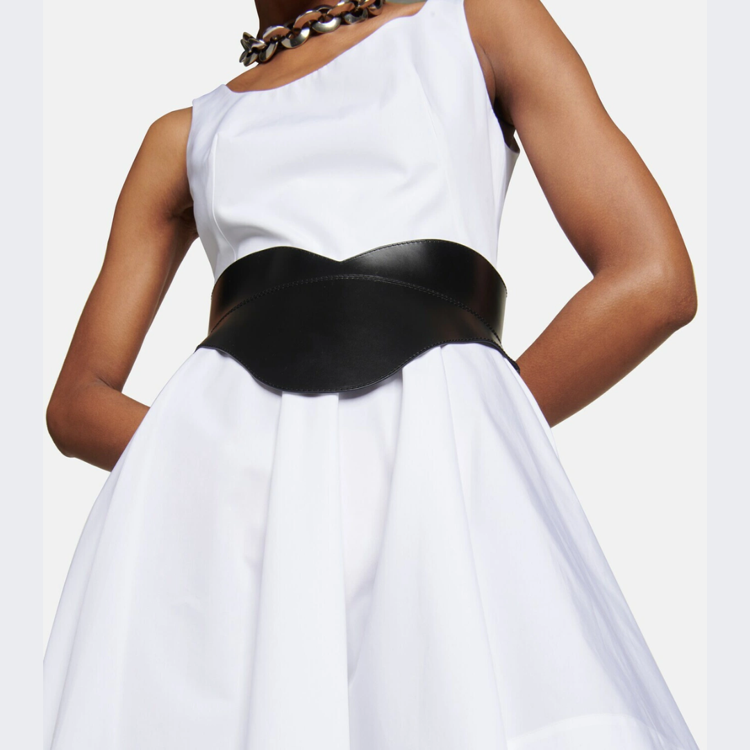 Alexander McQueen Leather Corset Belt