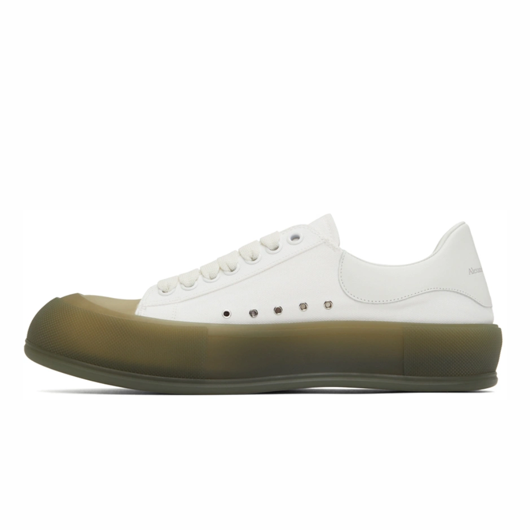 Alexander McQueen White Rubber Sneaker