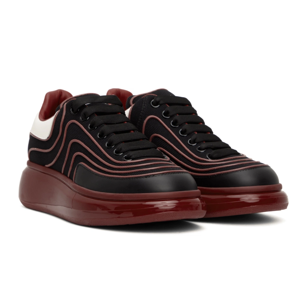 Alexander McQueen Wave Red Black Sneaker