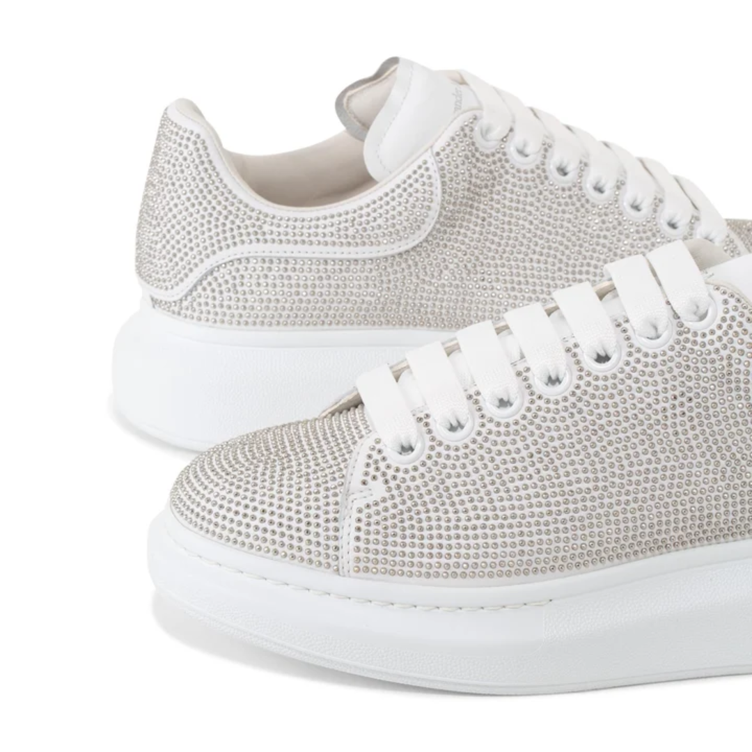 Alexander McQueen Studded White Sneaker