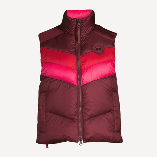 Canada Goose x Reformation Layla Vest Pink Reversible