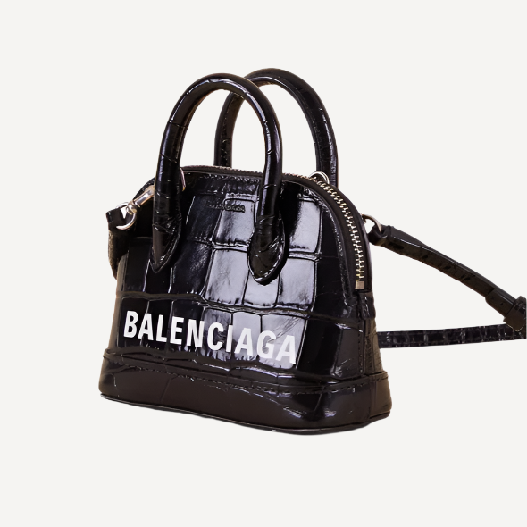 Balenciaga Ville Top Mini Bag Black