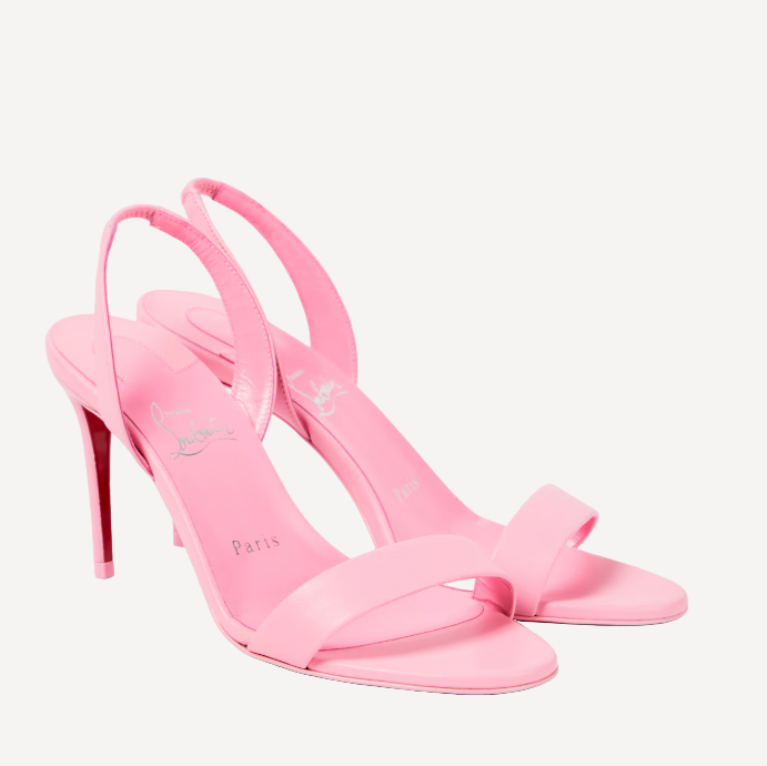 Christian Louboutin O Marilyn Pink 85 Sandals Heels