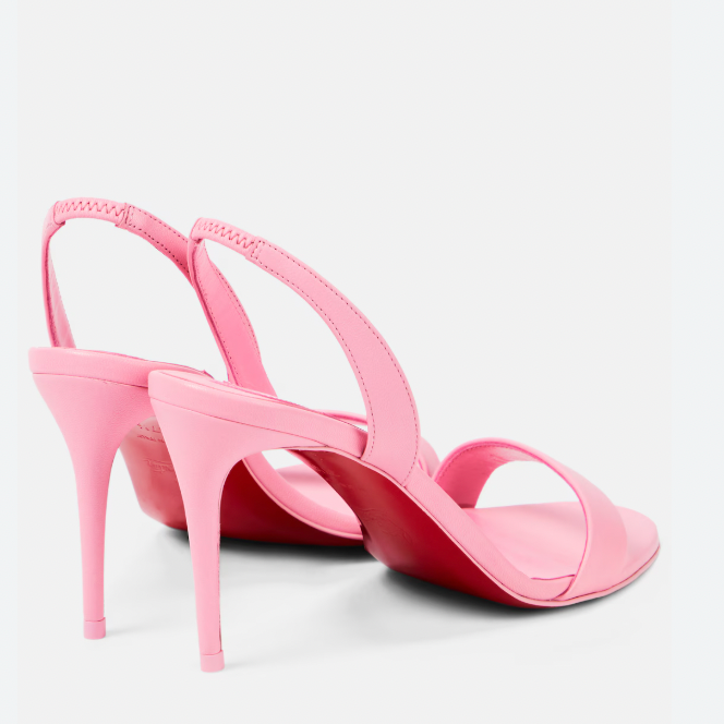 Christian Louboutin O Marilyn Pink 85 Sandals Heels