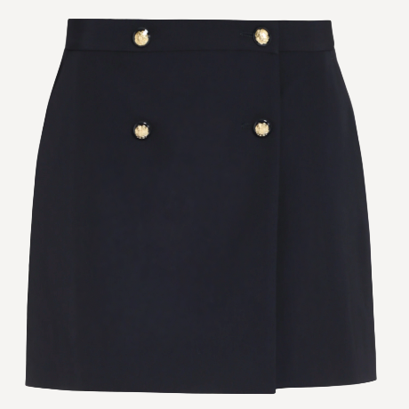 Alexander McQueen Wool Blend Mini Skirt