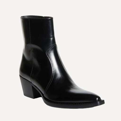 Prada Black Western Booties
