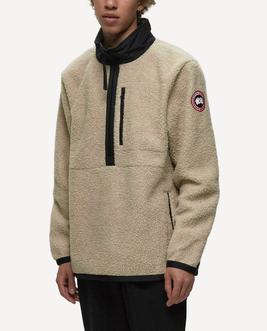 Canada Goose Men’s Updated Renfrew Fleece Pullover Tan
