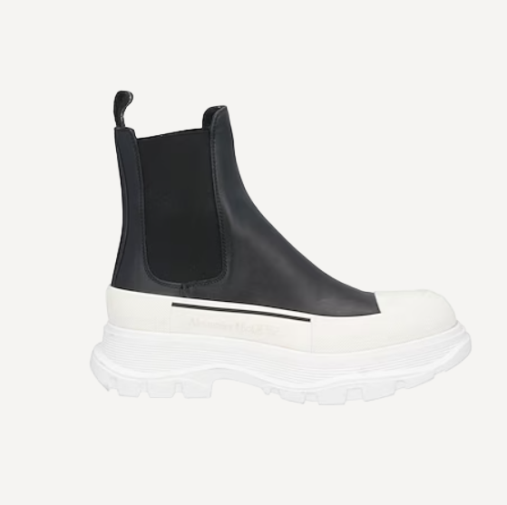 Alexander McQueen Slick Chelsea Boots Black