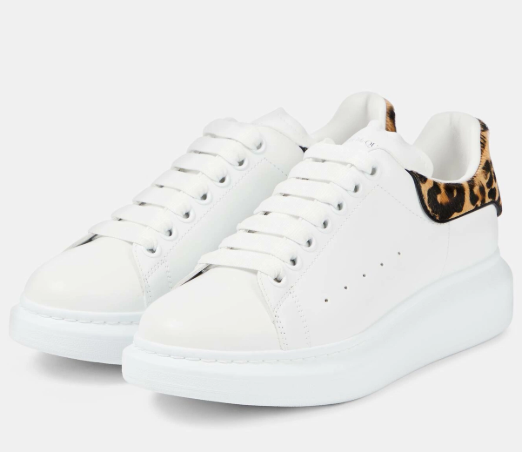 Alexander McQueen Leopard Sneaker Kids