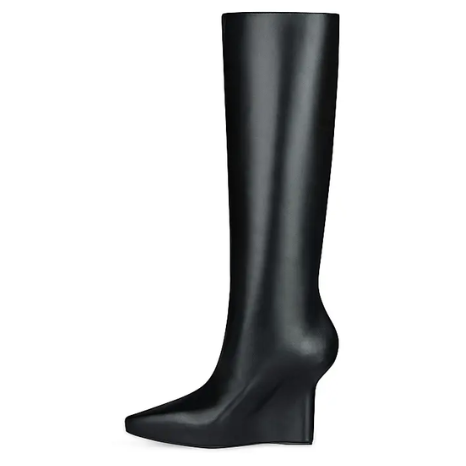 Givenchy Wedge Lock Black Boots