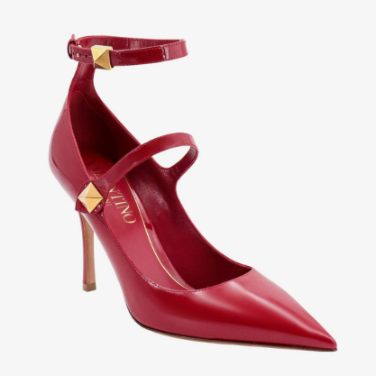 Valentino Red Rockstud Heels
