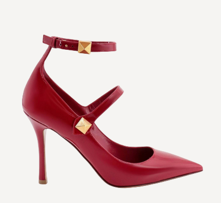 Valentino Red Rockstud Heels