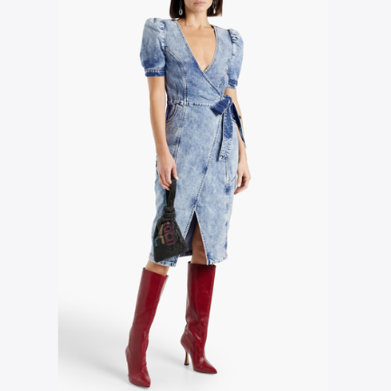 Retrofete Zelda Denim Dress