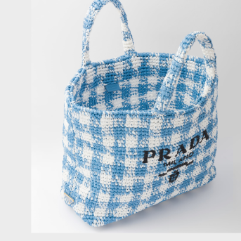 Prada Small Crochet Tote Bag