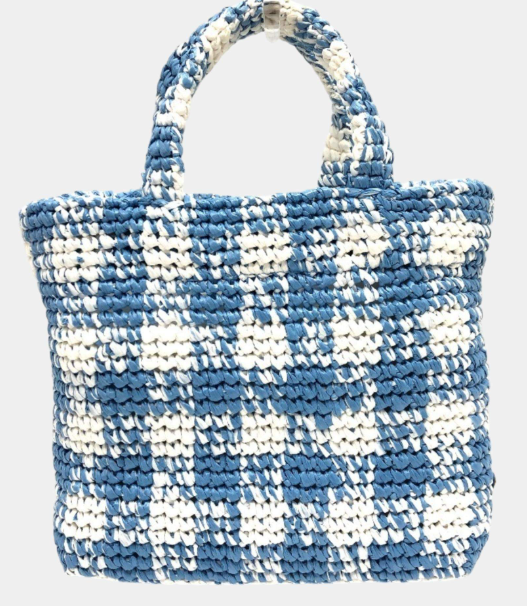 Prada Small Crochet Tote Bag