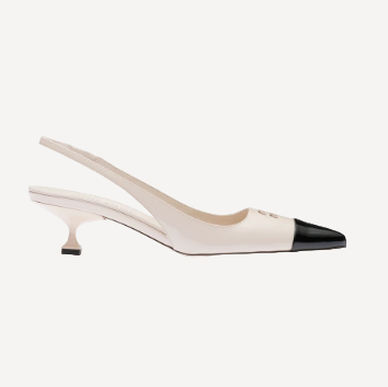 Miu Miu Colorblock Kitten Heels
