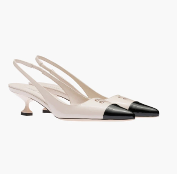 Miu Miu Colorblock Kitten Heels