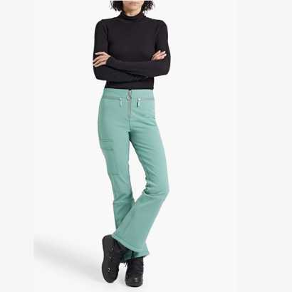 Cordova Bootcut Mint Ski Pants