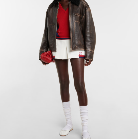 Miu Miu Low Rise Mini Skirt