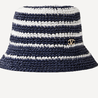 Valentino Crochet Bucket Hat