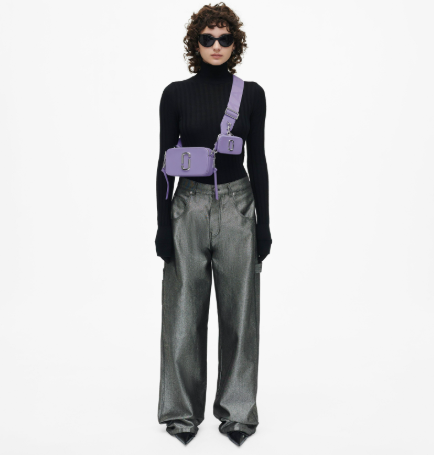 Marc Jacobs Lilac Snapshot Crossbody