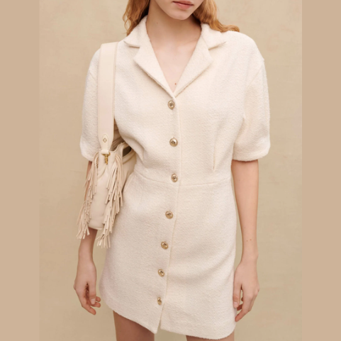 Maje Raquemita Tweed Mini Dress