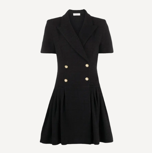 Sandro Alize Black Knit Dress
