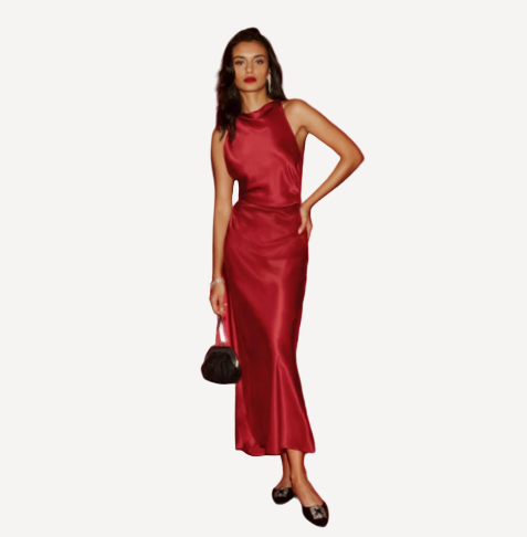 Reformation Cassette Sangre Dress