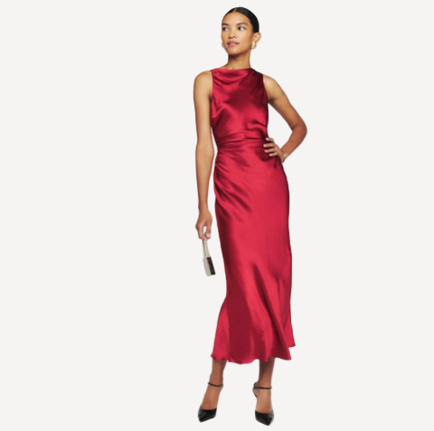 Reformation Cassette Sangre Dress