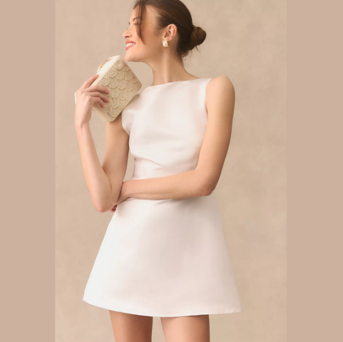 Reformation Zenni Dress Ivory