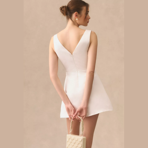 Reformation Zenni Dress Ivory