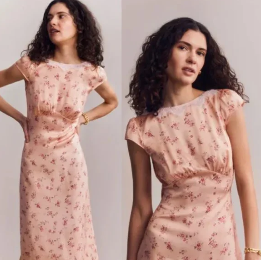 Reformation Lucas Myrna Dress